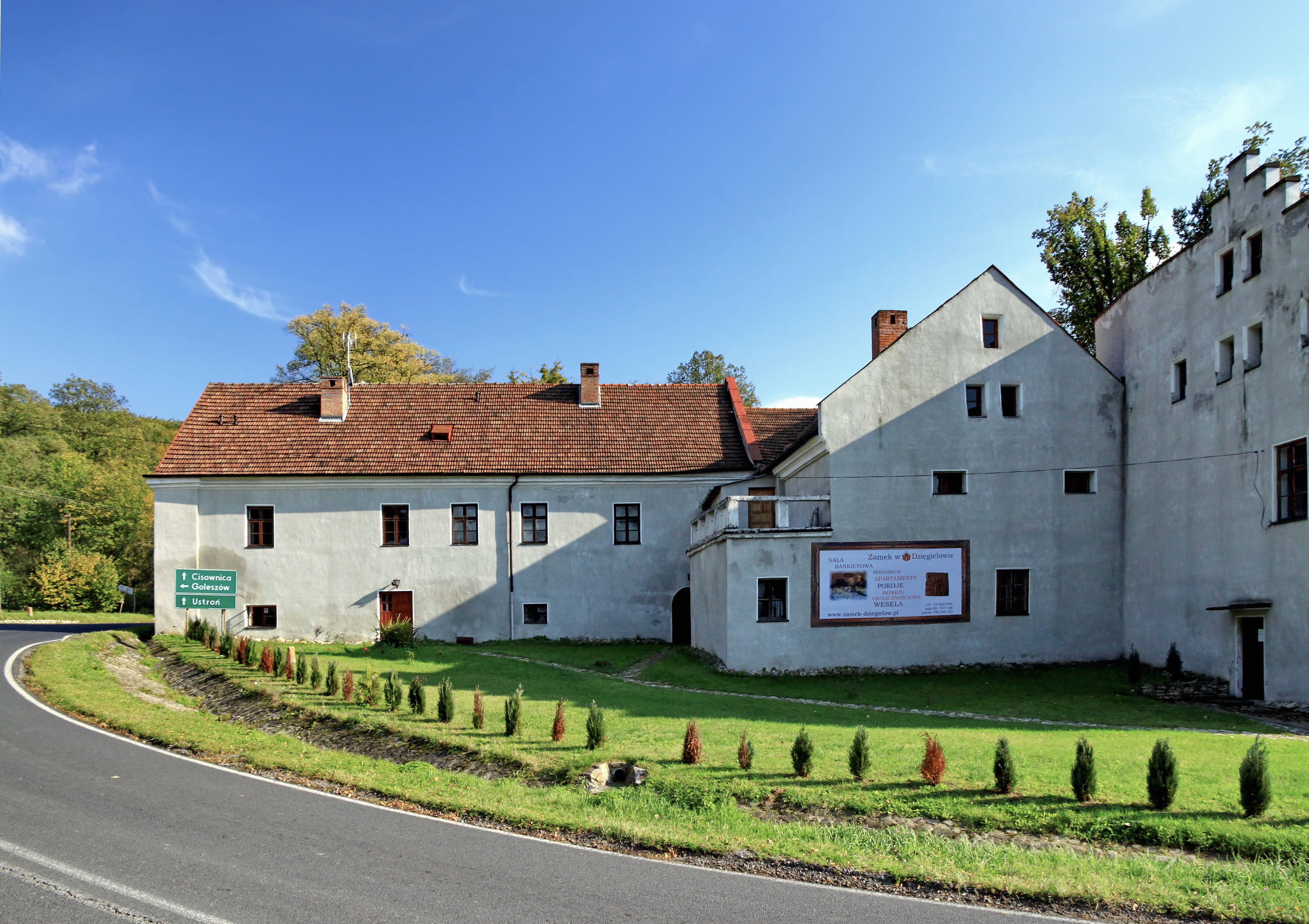 Zamek w Dzięgielowie